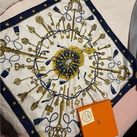 Hermes Silk Scarf - Picture 1 of 3